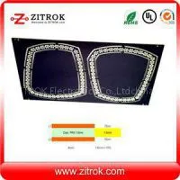 TG170 FR4 Black Soldermask 0.3mm Hole Size Board