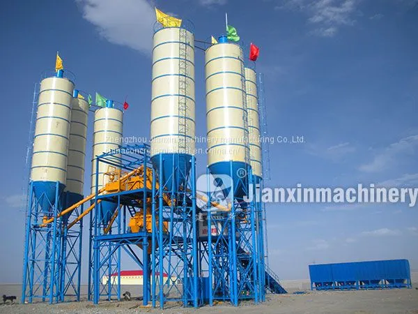 HZS120 Concrete Batching Plant