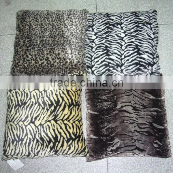 Printing Faux Fur Pillow