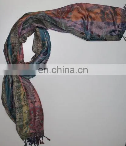 Viscose Pashmina Jamawar Shawls 2016 photo-6