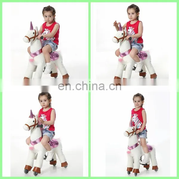 HI High Quality Mechanical Horse Toys, Walking Horse Toy, Horse Scooter photo-2