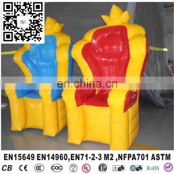 Queen Inflatable Chair For Kids For Party Inflatable Queen Chair Throne photo-2