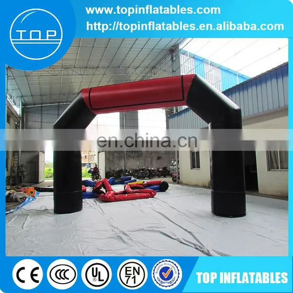 Customized Black Advertising Inflatable Arch With Detachable Printing photo-2
