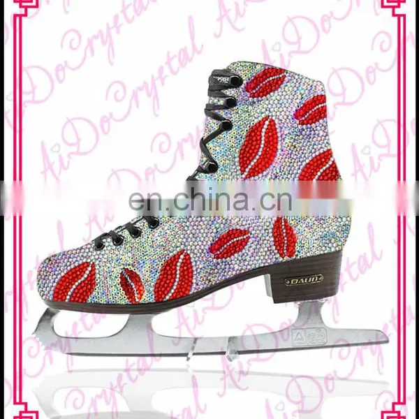 Aidocrystal Seven Rainbow Color Figure Skating Ice Skate Shoes ,ice Figure Shoes Ice Skate Sharpening photo-5