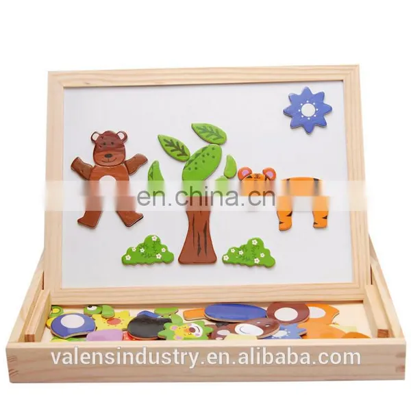 OEM Wholesale Educational Wooden Magnetic Kids Drawing Board/educational Toys for Kids