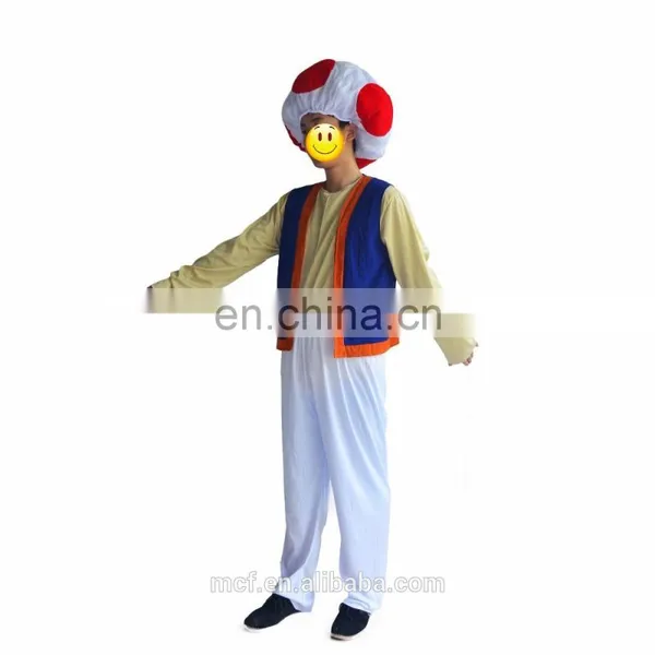 Wholesale 2017 New Products Funny Cosplay Super Mario Game Costumes Cute Mushroom Prince Costumes for Halloween MCH-2429 photo-3