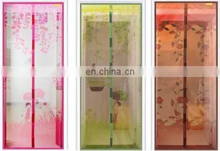 Size 100*210cm Printing Magnetic Mosquito Netting For Decoration and Anti Insects photo-3