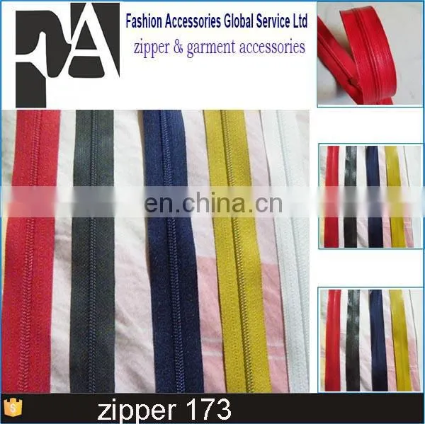 Best Price Custom Color Multi-colored Teeth #5 Nylon Zipper