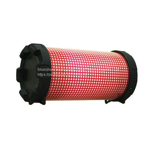 Mini LED Wireless Bluetooth Bazooka Speaker Colorful Light Bluetooth Speaker With TF&USB Function photo-3