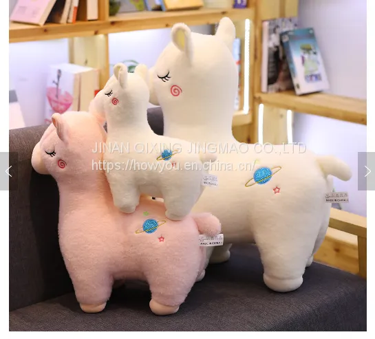Cheap Price Beautiful Healthy Wholesale Cute Plush Alpaca Toy photo-2
