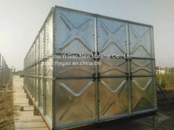 Hot Galvanized Water Tank Fire Water Tank photo-2
