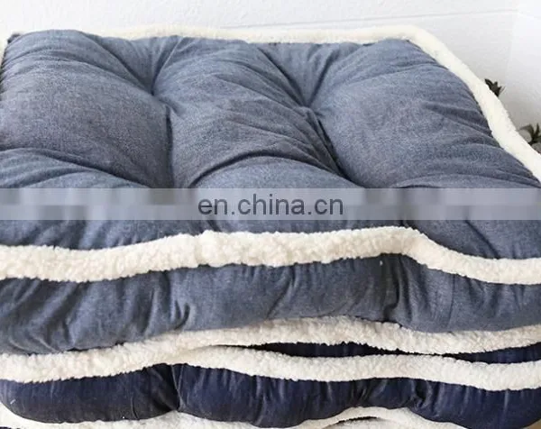 Washable Dog Bed Soft Denim Pet Bed Mattress Luxury Cat Mat Sofa photo-6