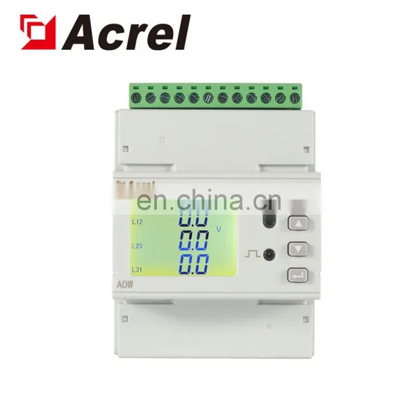 Acrel Din Rail Multi Channel Energy Meters ADW210-D10-3S photo-2