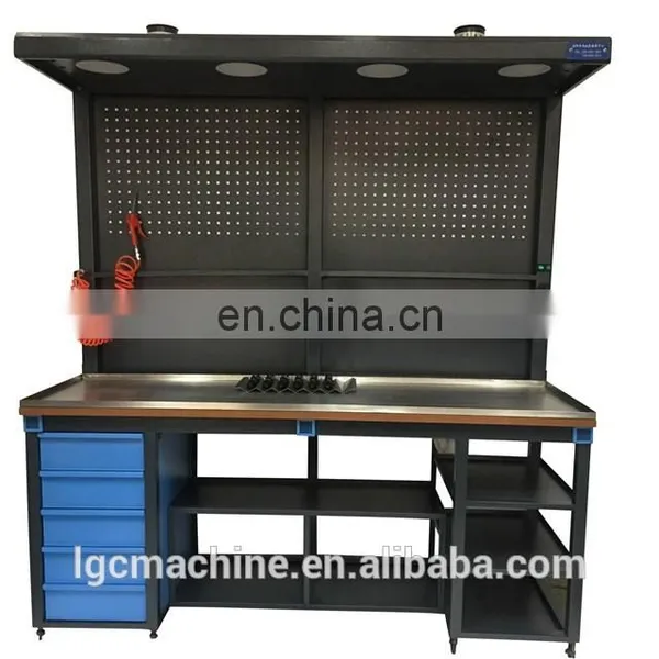 Diesel Fuel Tank Cleaning Workbench Machine for Repair Injector and Pump Stainless Steel Work Table photo-5