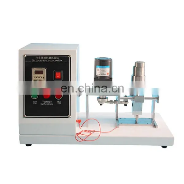 Testing Instruments Automobile Wire Scratch Resistance Test Machine photo-3