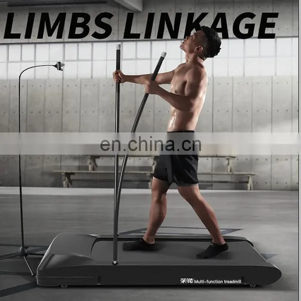 Smart Slat Treadmill With Elastic Rods,motorized Walking Speed Fit Treadmill to Fitness for Under Desk Use Gym Equipment photo-2