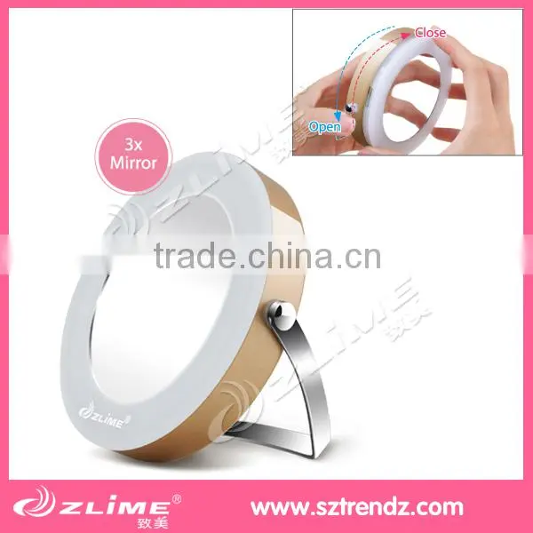 Popular Promotional Gift Beauty Care Tools Portable Cosmetic Mirror photo-3
