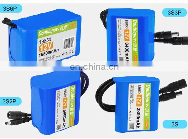 Customizable DIY li Ion 3.7v 7.4v 12v 14.8v 2AH 3AH 6AH 8AH 10Ah 15AH 16AH 18AH 21Ah 18650 Battery Pack for Solar Storage photo-4