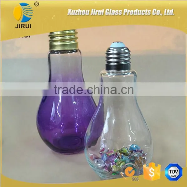 Lamp Shape Decorative Glass Bottle Wholesale photo-5