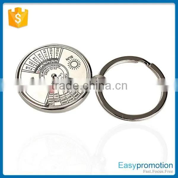 Hot Selling 50 Years Calendar Keychain/logo Printed Metal Keychains Wholesale Quality Choice photo-4