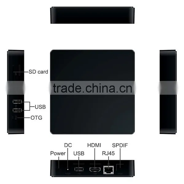 2016 Tronsmart Orion R68 Meta Android TV Box RK3368 Octa-core CPU Android 5.1 Lollipop 2G/16G HDMI2.0 H.265 2.4/5GHz WiFi 4K photo-5