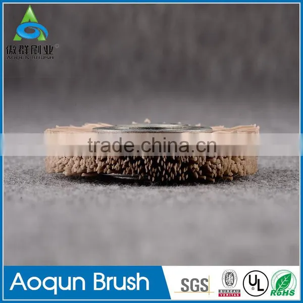 Elaborate Nylon Abrasive Brush for Wood Steel photo-2