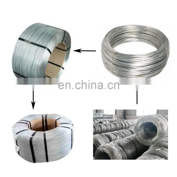 0.7-7.00 mm Hot Dipped/Cold Electro Galvanized Stainless Steel Wire Galvanized Steel Fence Wire 1.25mm Manufacturer Price photo-3