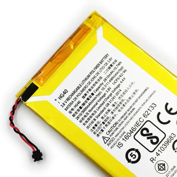 HG40 Battery For Motorola Moto G5 Plus XT1684 XT1685 XT1687 XT1681 3000mAh 3.8V Replacement Batteries photo-4
