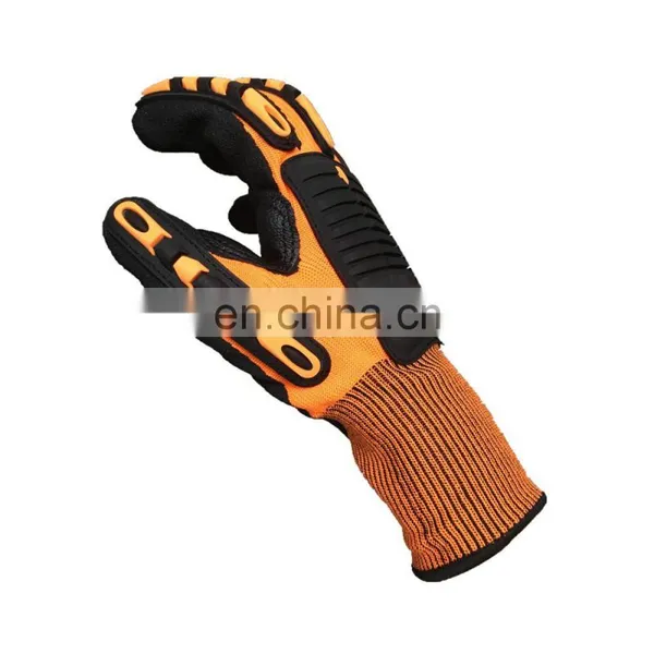 Wholesale Safety Mechanic Work Industrial Hand Impact Work Gloves photo-4