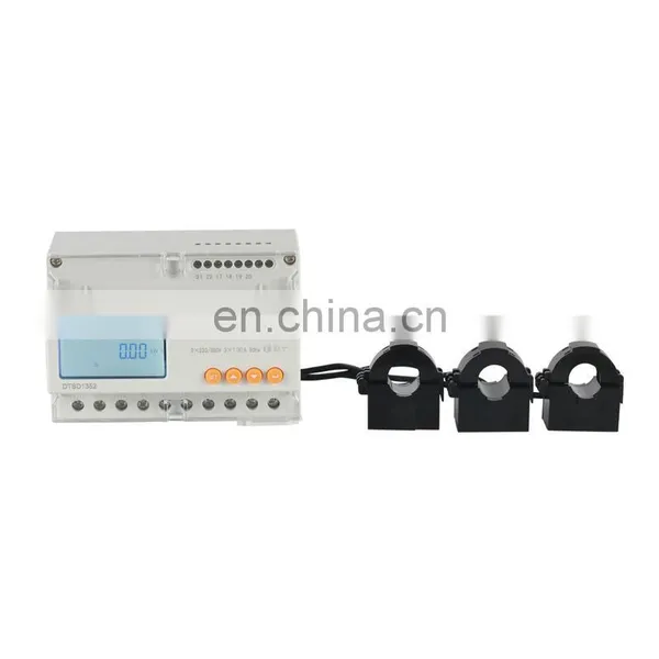 Acrel DTSD1352-C 3 Phase Energy Power Motoring Meter With RS485 Modbus-RTU Management Din Rail Energy Meter photo-4