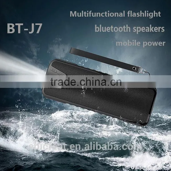 Super Hot 2016 10W Powered Speaker,waterproof Bluetooth Speaker,powerbank Speaker photo-4