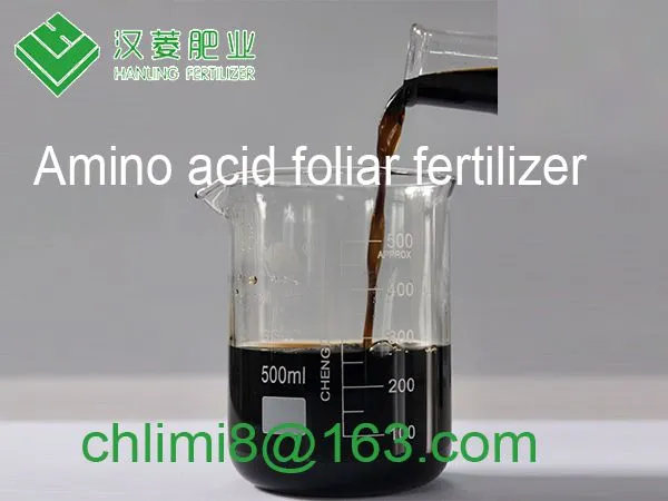 Complex Amino Acid Liquid Fertilizer Raw Material Foliar Fertilizer