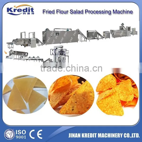 High Quality Automatic Fried Flour Bugles Productin Line photo-3
