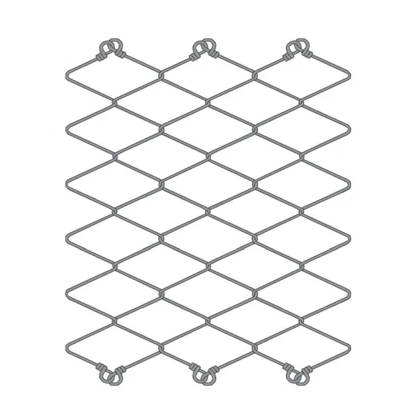 Chain Link High Tensile Steel Wire Rockfall Protection Mesh 65/3 for Slope Stabilization photo-2