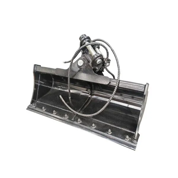 Sany SY35 Excavator Ditch Cleaning Bucket With Double Tilting Hydraulic Cylinders Tilt Ditching Buckets Wide 1200mm