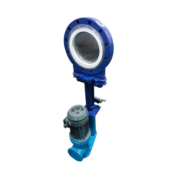 High Quality Electric Knife Gate Valve Ceramic Knife Gate Valve photo-3