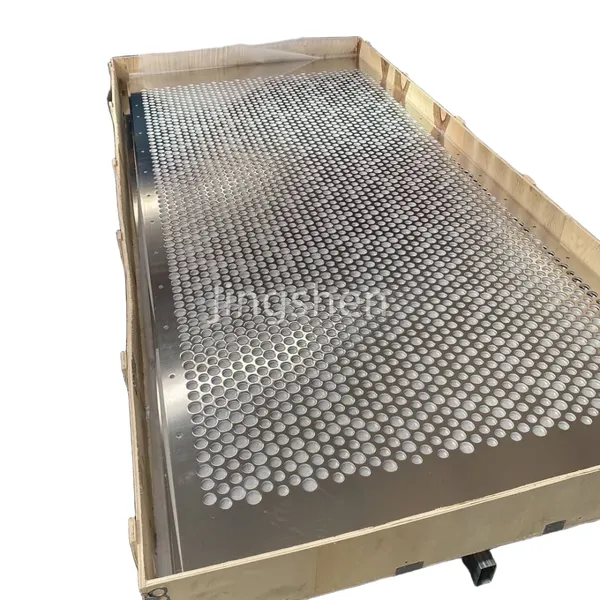 Welded Perforated Aluminum Mesh Panels for Partitions