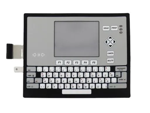 399107 Excel Keyboard Membrane for Videojet 1510 1520 1530 1550 1610 1620 Inkjet Coding Printer photo-2