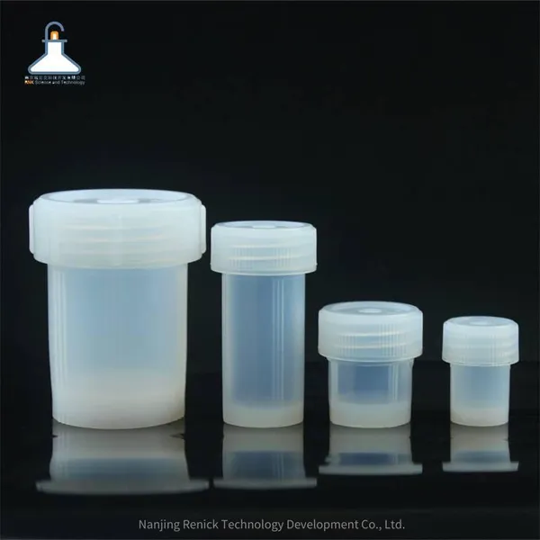 Pfa Sampling Vessel Teflon Transparent Ptfe Sample Cup Beaker 50ml 60ml