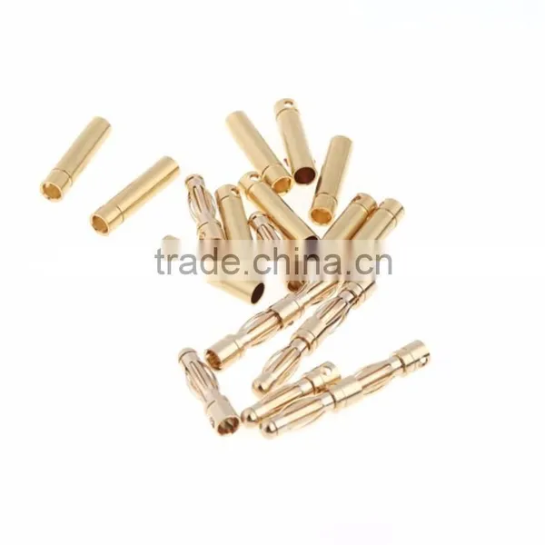 Bullet Banana Plug Connector Male Female for RC Motor ESC Battery Part Gold Plated ARE4 photo-4