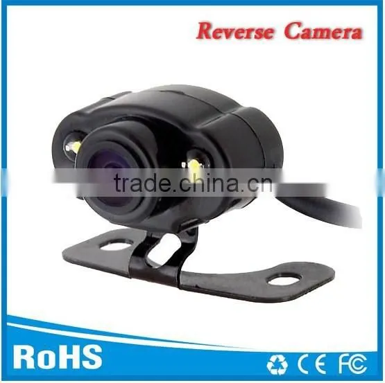 Vehicle Rear View Camera System With Led Guide Line