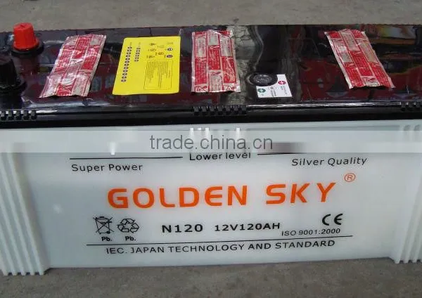 12v120ah Dry Charge Car Battery Manufacturer photo-3