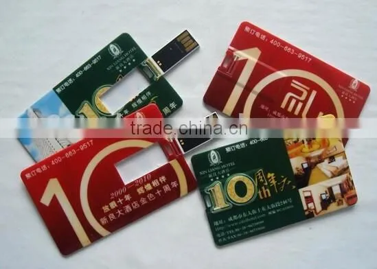 1GB Capacity Custom Printing Promotional Gift Credit Card Pendrive Paper Money Usb Flash Drive photo-2