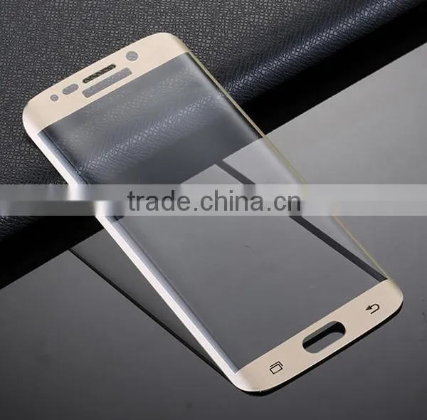 Competitive Price Correct Size Glass Anti Bubble Anti Shock Fingerproont Proof 9h Tempered Glass for Galaxy S6 Full Screen photo-4