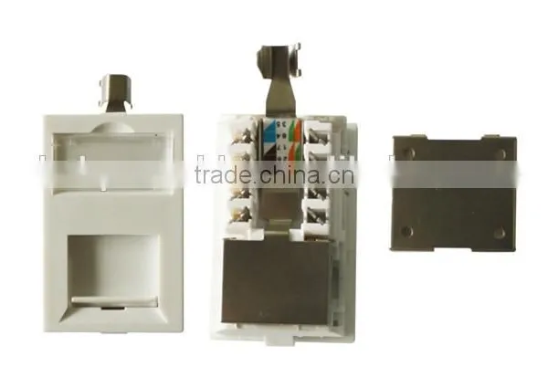 RJ45 Singer Port RJ45 Cat6A FTP Female Keystone Jack photo-3