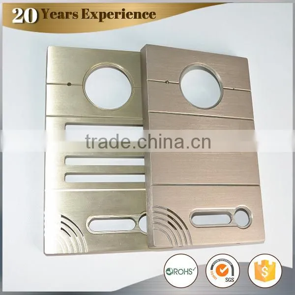 Clear Anodized Aluminum Alloy CNC Turning Parts For Intercom System Spare Parts photo-5