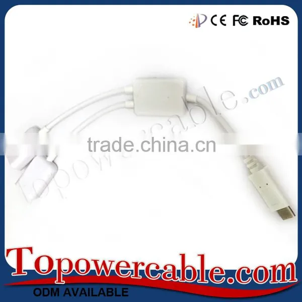 Exclusive Customize Dual USB A Female to Type C Male Adapter photo-2