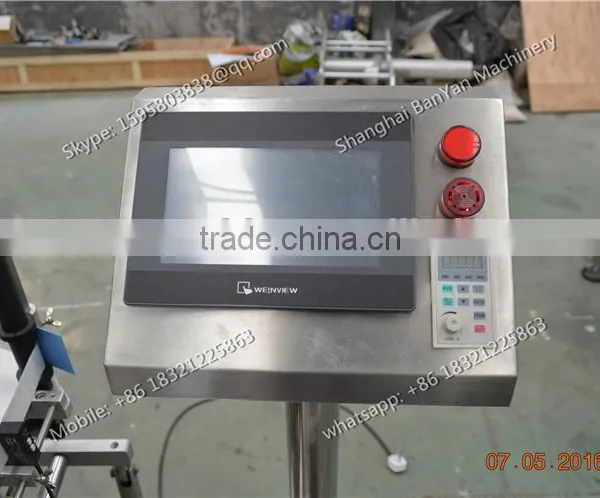 28 Shanghai Manufacturer High Efficiency Glass/ Plastic Round Bottle Labeling Machine photo-3