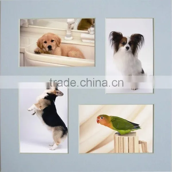 Single Layer Multi Opening Mat Board, Collage Mat for Picture Frame or Photo Frames photo-2