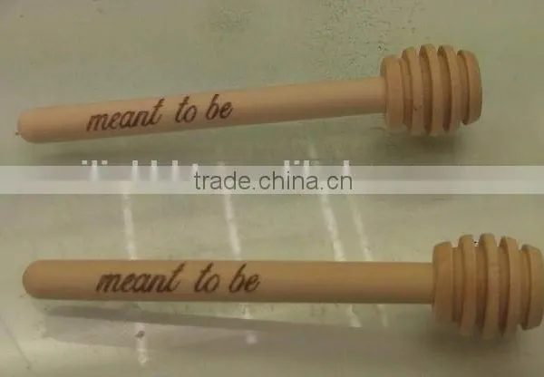 Long Wooden Honey Dipper photo-2